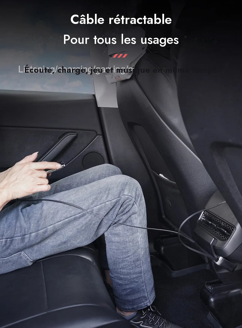 Station d'accueil intelligente pour ventilation arrière Tesla Model 3 et Model Y — photo 7