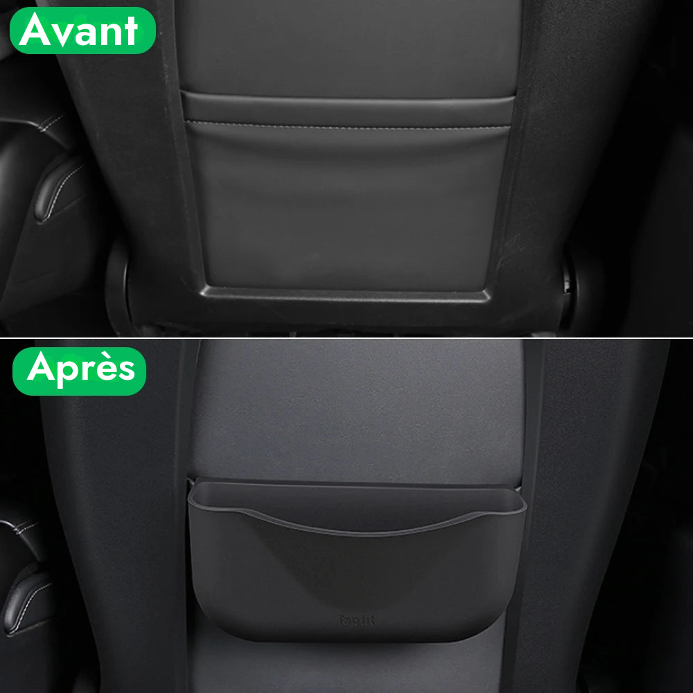 Boîte de rangement pour dossier de siège en silicone pour Tesla Model 3/Y — photo 5