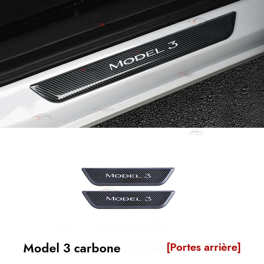 Seuil de porte rétro-éclairé Tesla Model 3 — photo 13