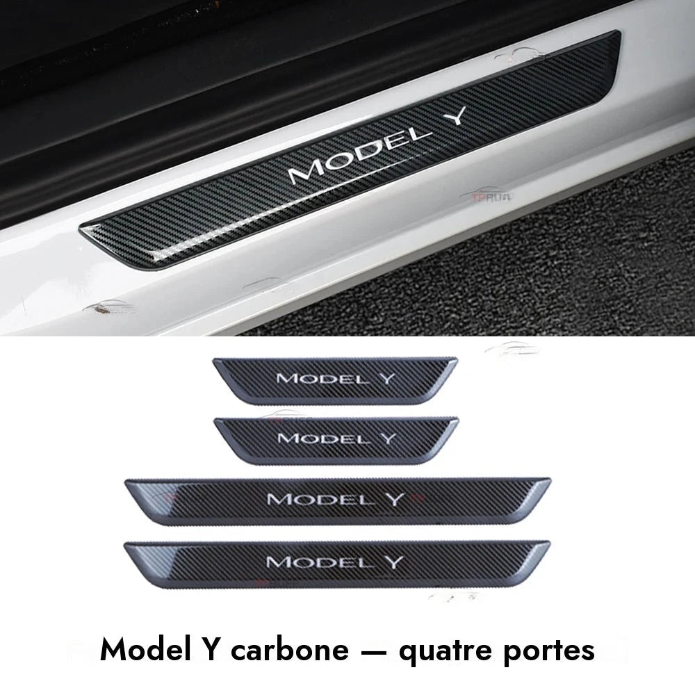 Seuil de porte rétro-éclairé Tesla Model 3 — photo 18