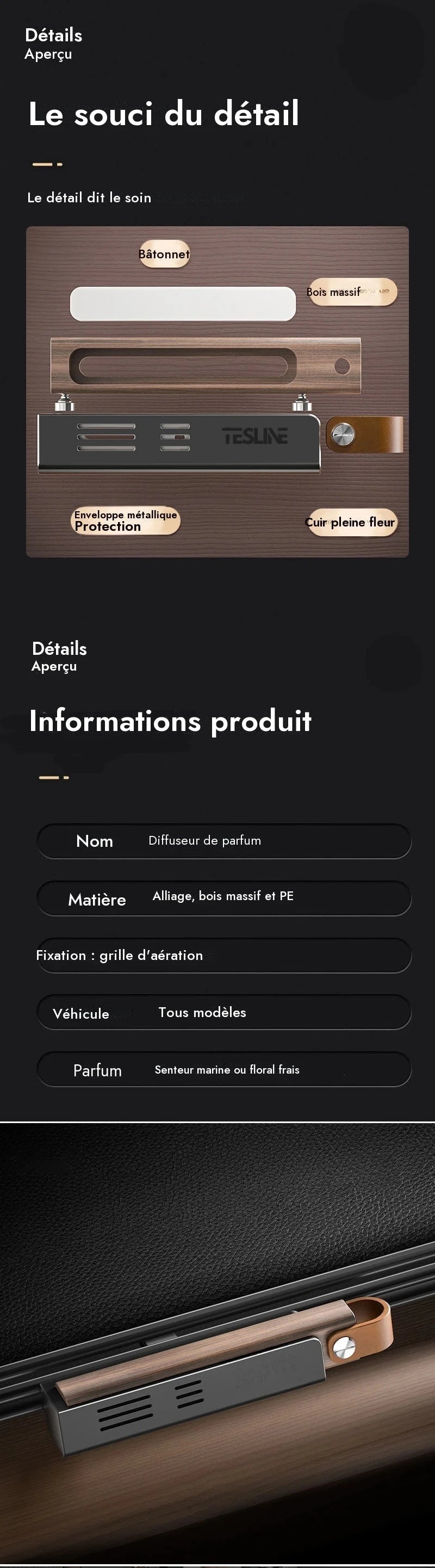 Désodorisant ventilé Pour Tesla Model 3/Y/S/X — photo 9