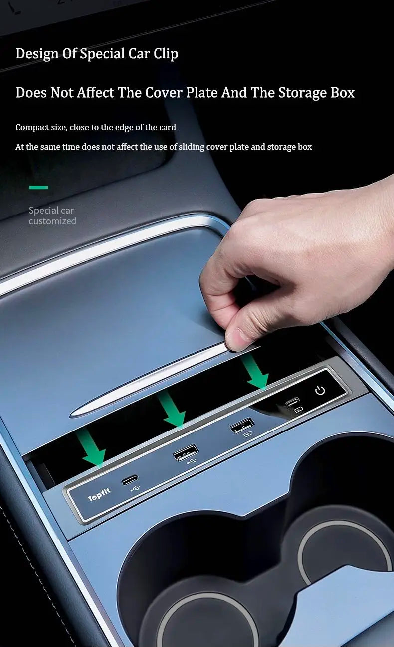 Station d'accueil USB pour Tesla model 3/Y