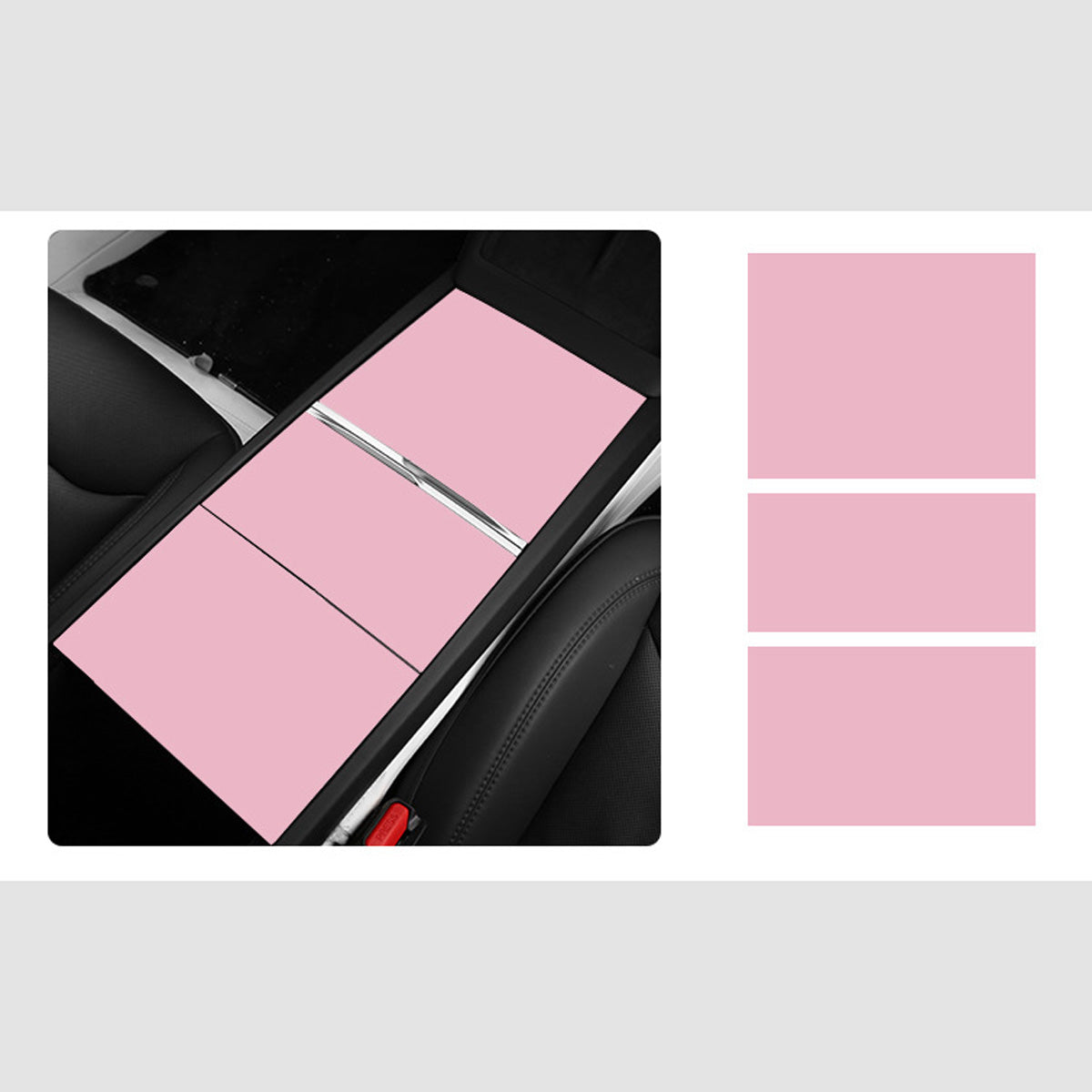 Film console centrale mat pour Tesla Model 3 et Y (2024+) — photo 7