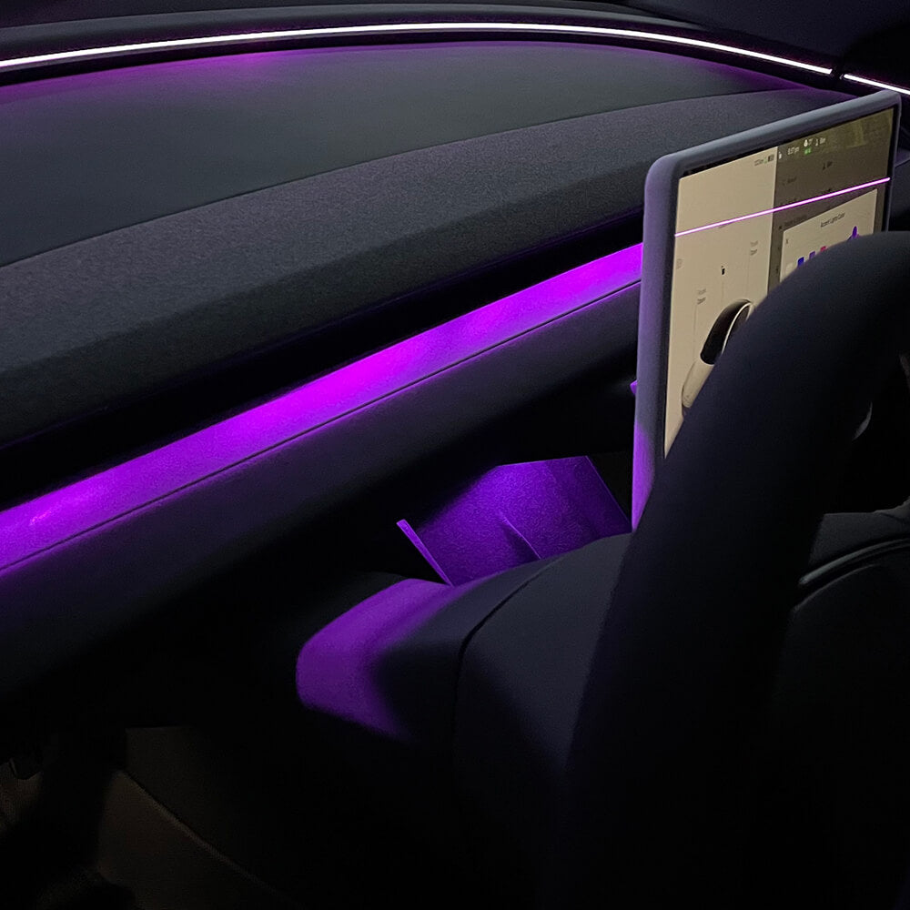 Éclairage d'ambiance Tesla — visuel 2