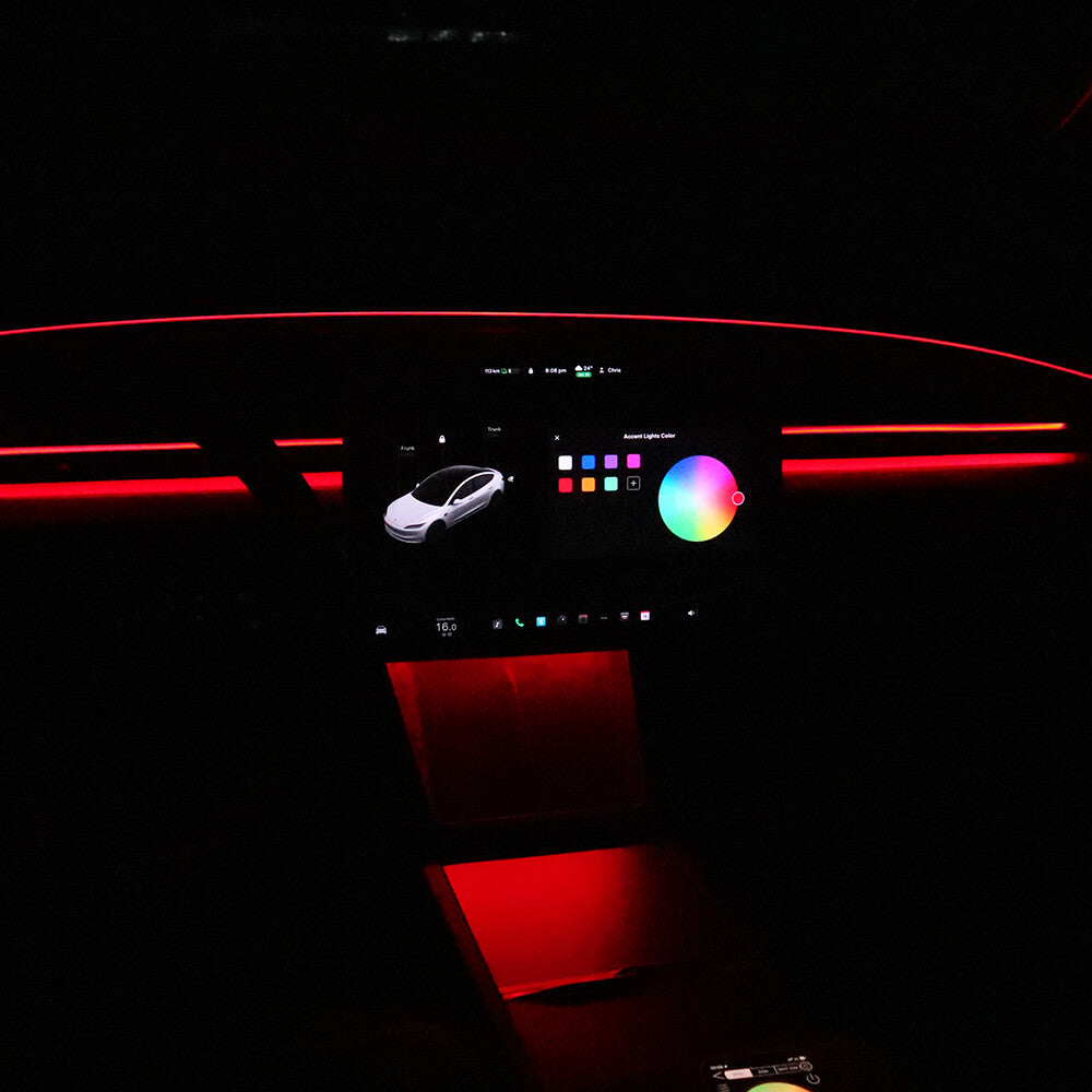 Éclairage d'ambiance Tesla — visuel 11