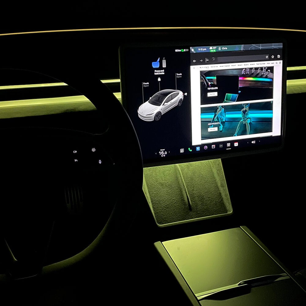 Éclairage d'ambiance Tesla — visuel 15
