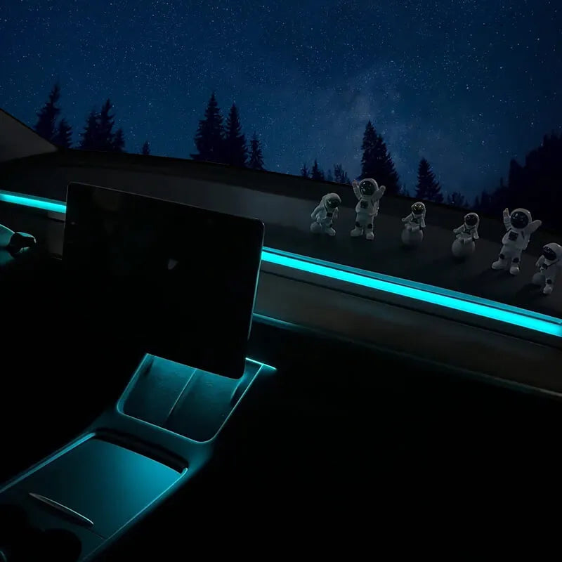 Éclairage d'ambiance Tesla — visuel 1