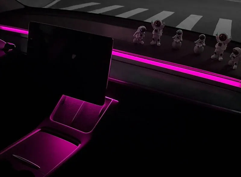 Éclairage d'ambiance Tesla — visuel 11