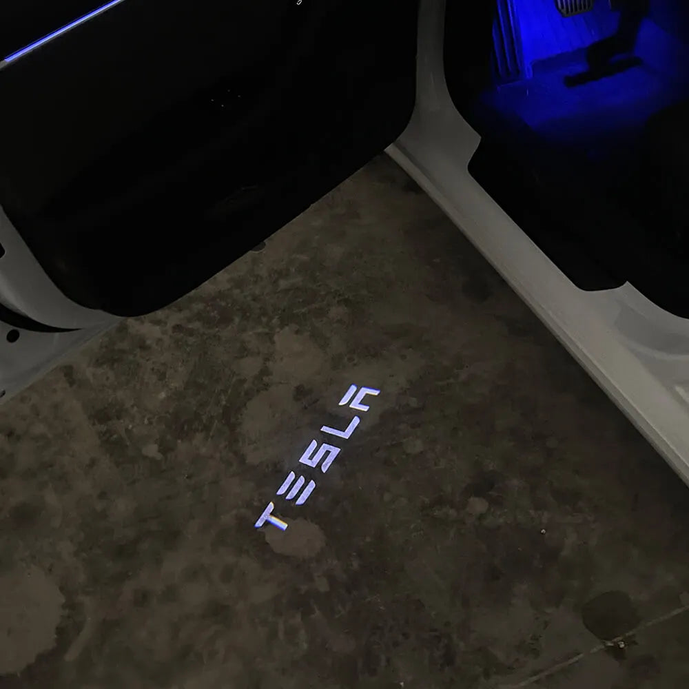 Projecteurs de logo au sol Tesla — visuel 6