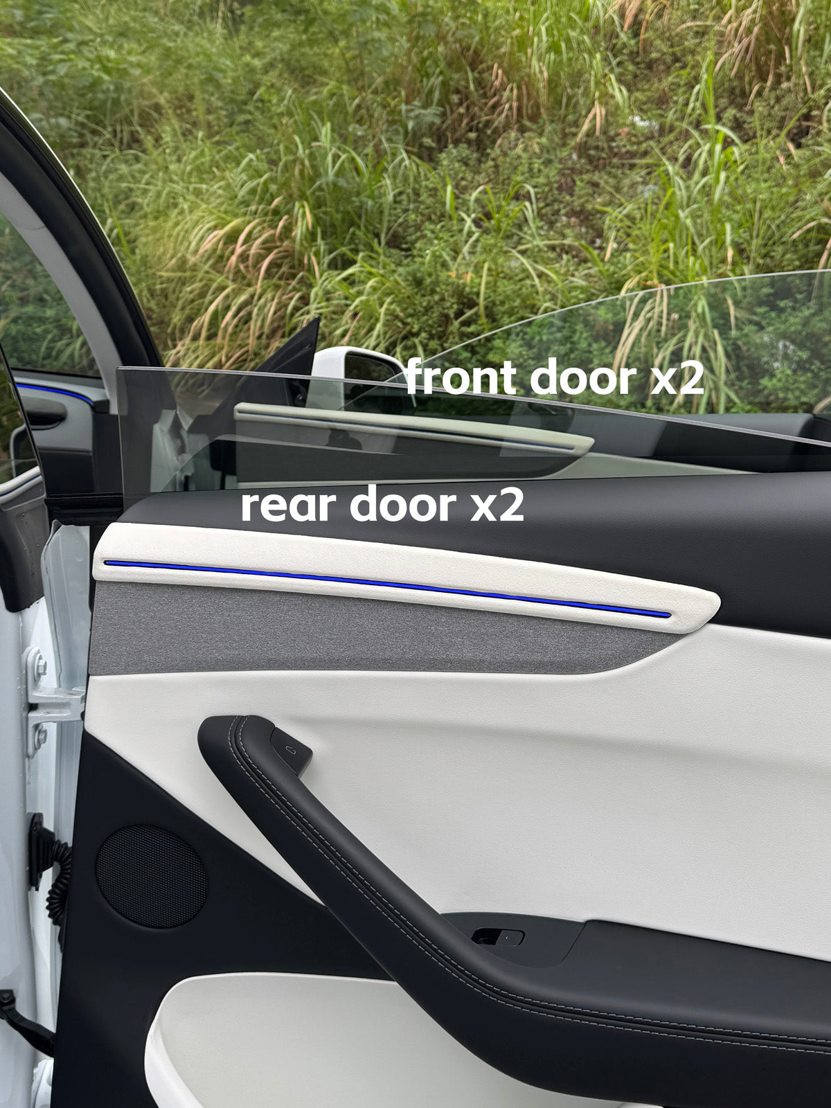 Habillage de contre-portes suède pour Tesla Model Y (2025-2026) — photo 3