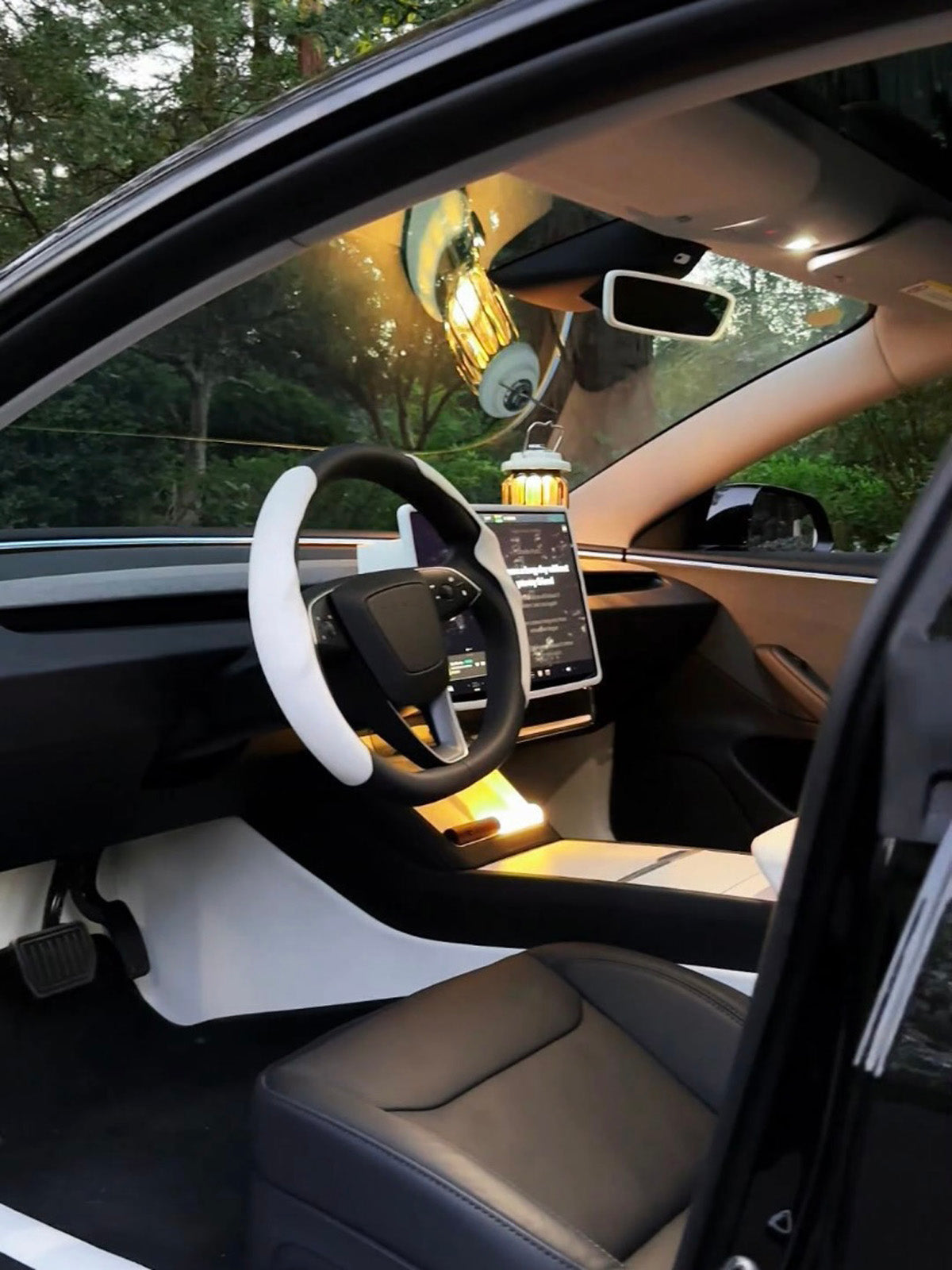 Couvre-volant silicone pour Tesla Model 3 et Model Y — photo 2