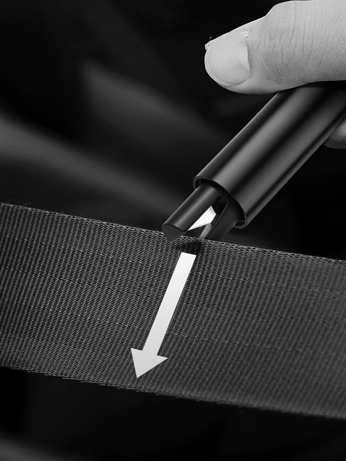 Marteau brise-vitre coupe-ceinture pour Tesla — photo 2