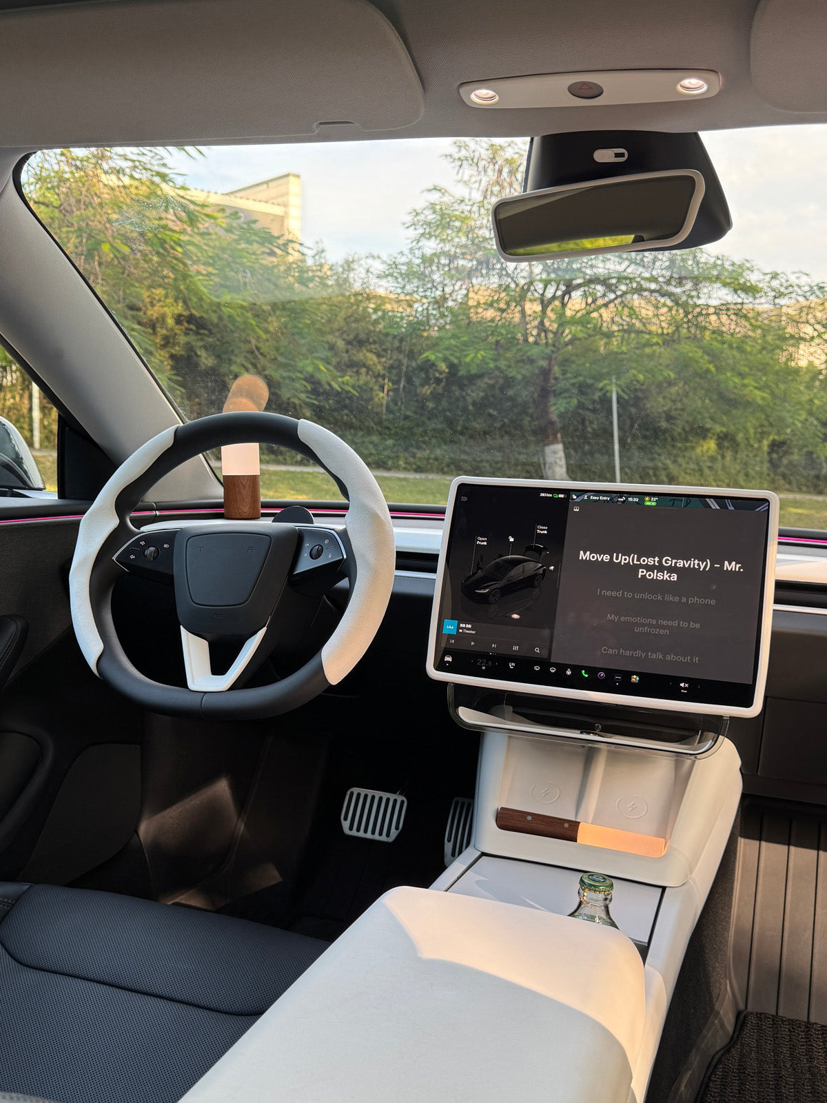 Protège-accoudoir silicone pour Tesla Model 3 Highland (2024+) — photo 2