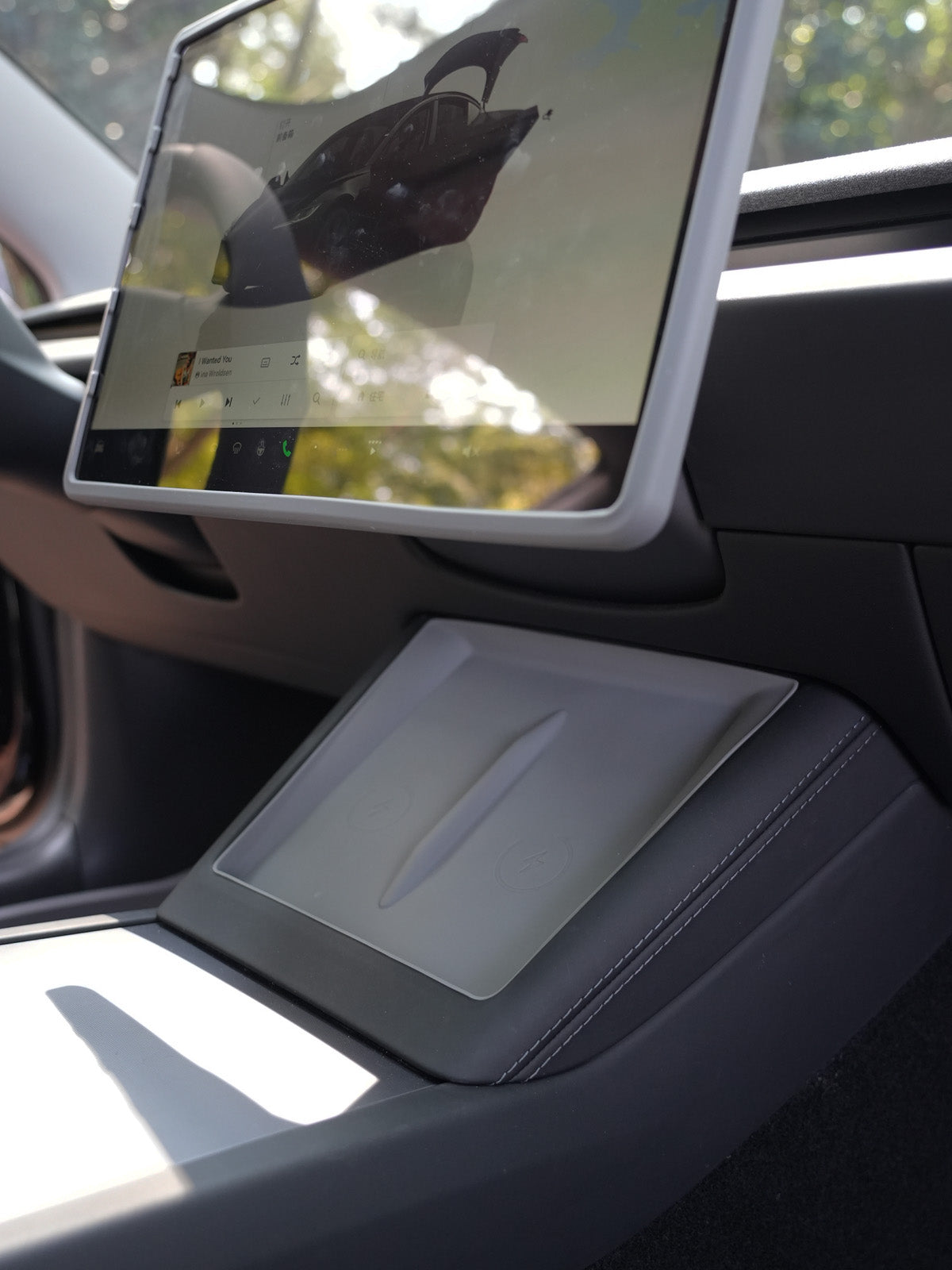 Tapis de charge à induction souple pour Tesla Model 3 et Model Y — photo 3