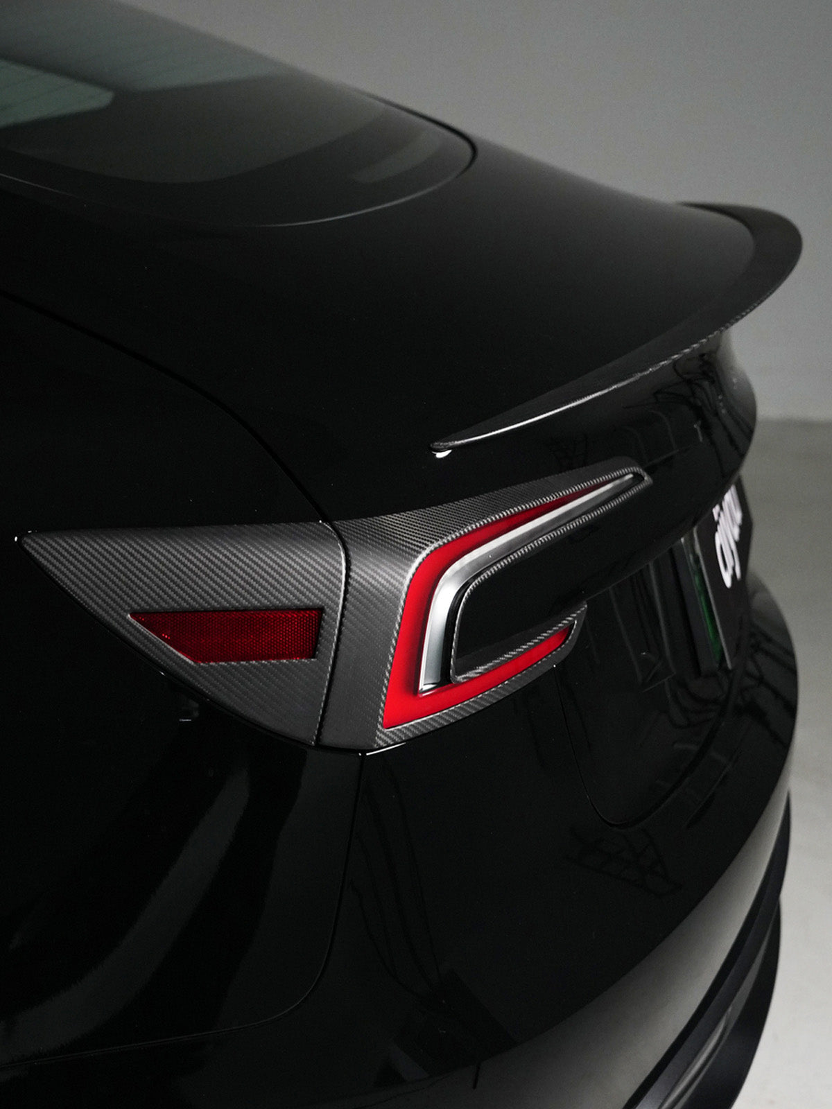 Contours de feux arrière carbone pour Tesla Model 3 Highland (2024+) — photo 5