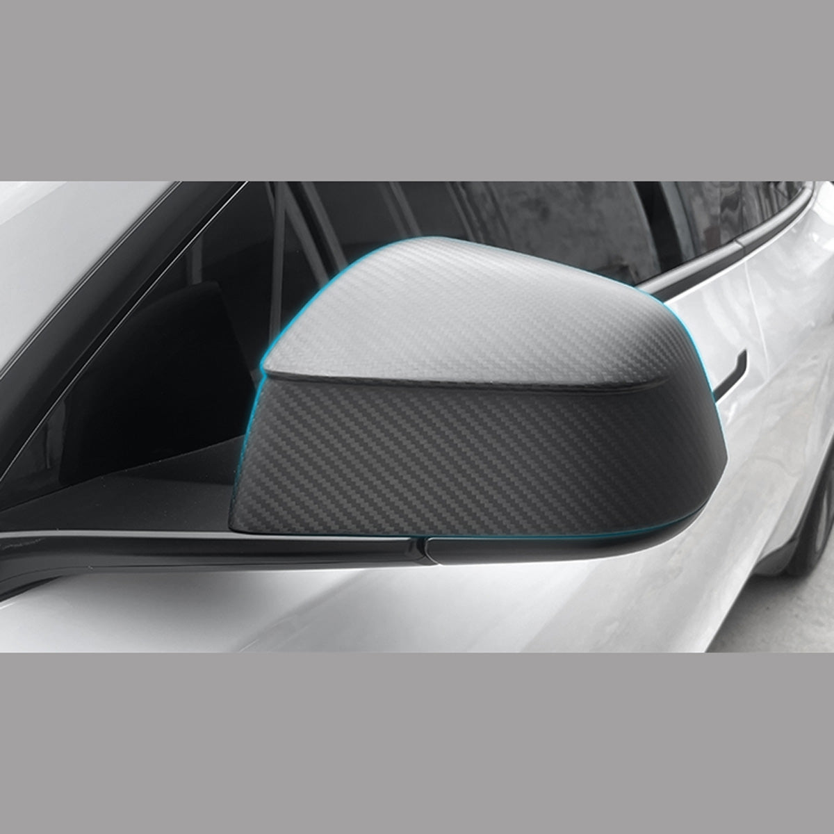 Coques de rétroviseurs carbone pour Tesla Model Y Juniper (2025+) — photo 7