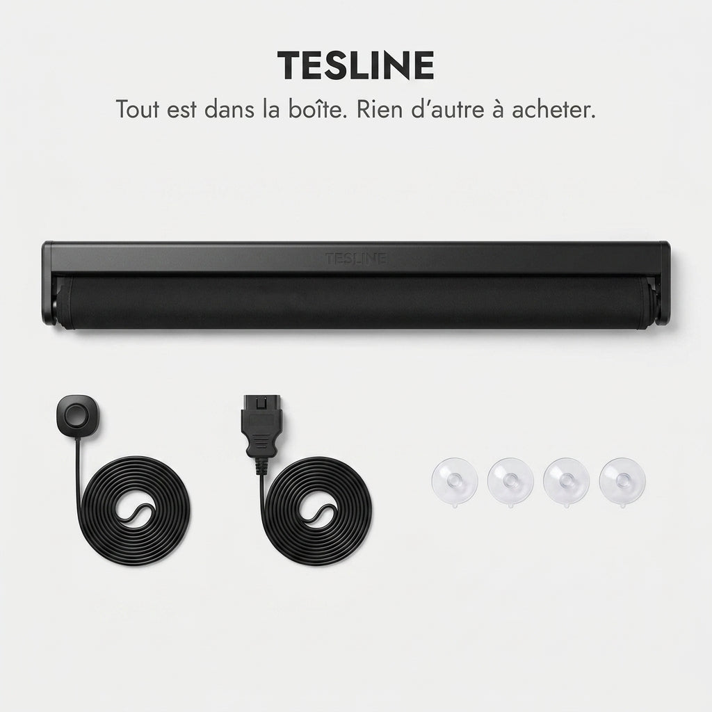 Pare-soleil électrique de pare-brise pour Tesla Model 3 et Model Y