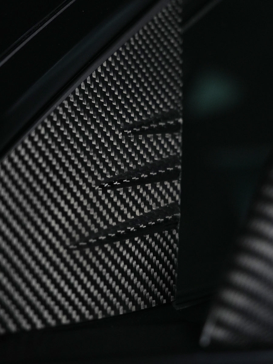 Triangles de montant A carbone pour Tesla Model 3 (2021-2026) — photo 4