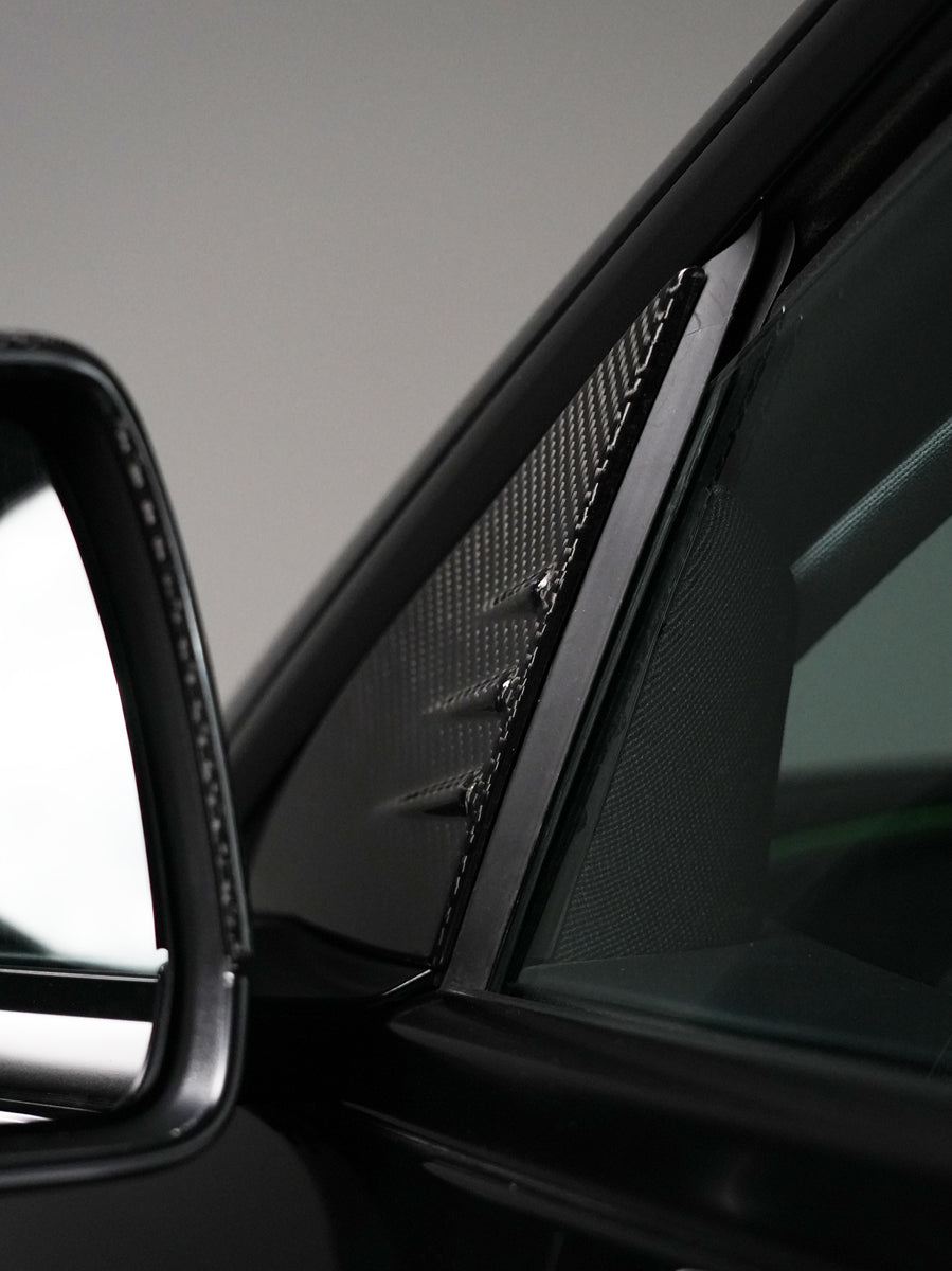 Triangles de montant A carbone pour Tesla Model 3 (2021-2026) — photo 5