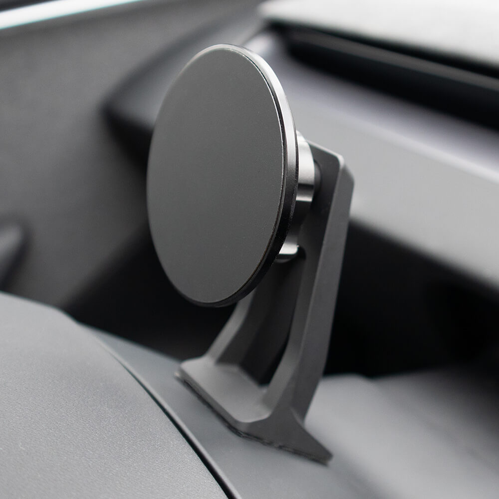 Support de téléphone magnétique de volant Tesla — visuel 1