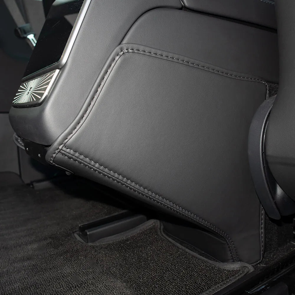 Protection arrière de console cuir Tesla — visuel 1