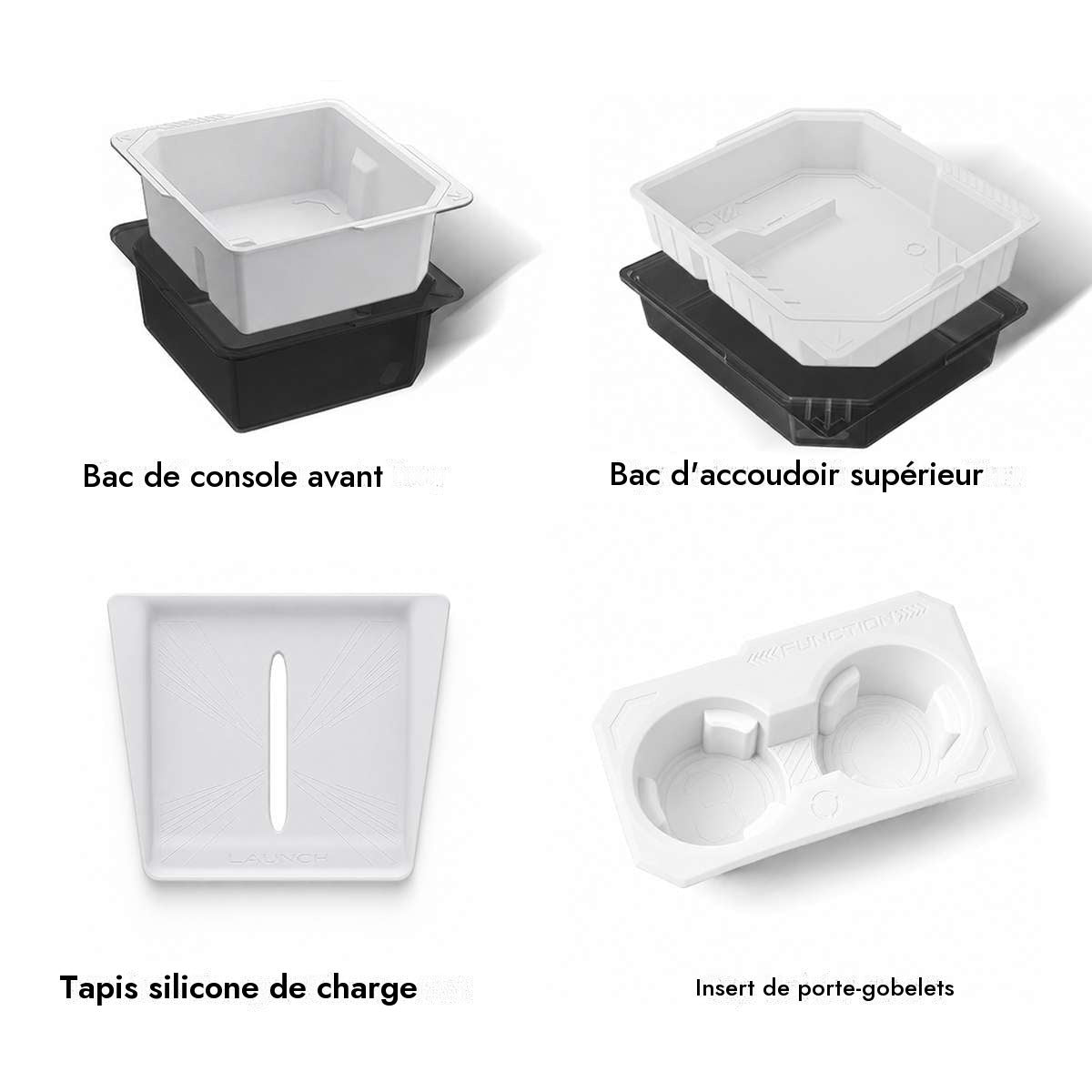 Tesline Kit de rangement d'habitacle — visuel 4