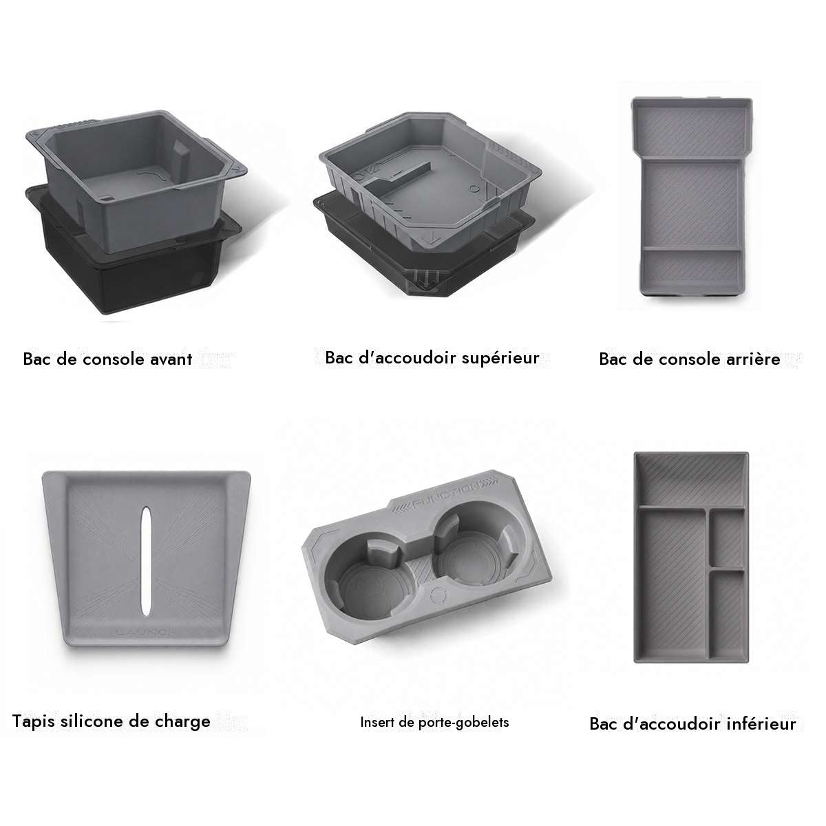Tesline Kit de rangement d'habitacle — visuel 3