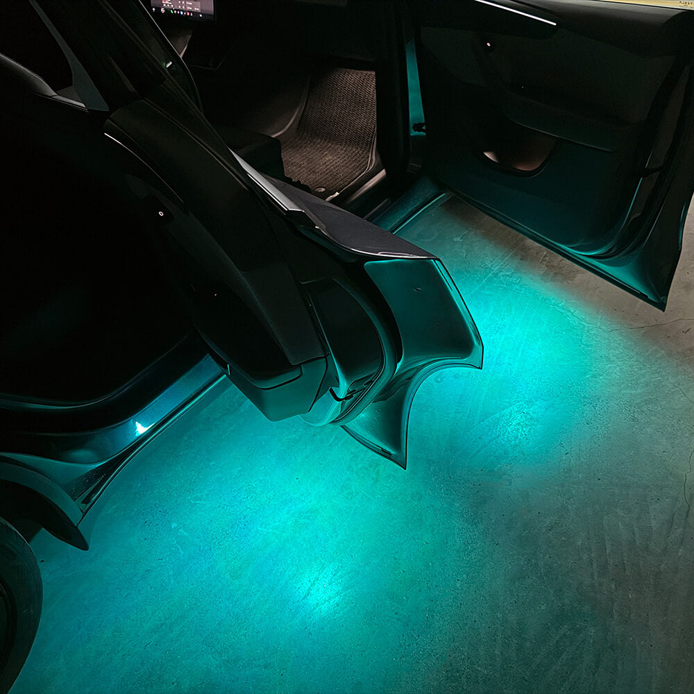 Éclairages de bas de porte multicolores Tesla — visuel 7