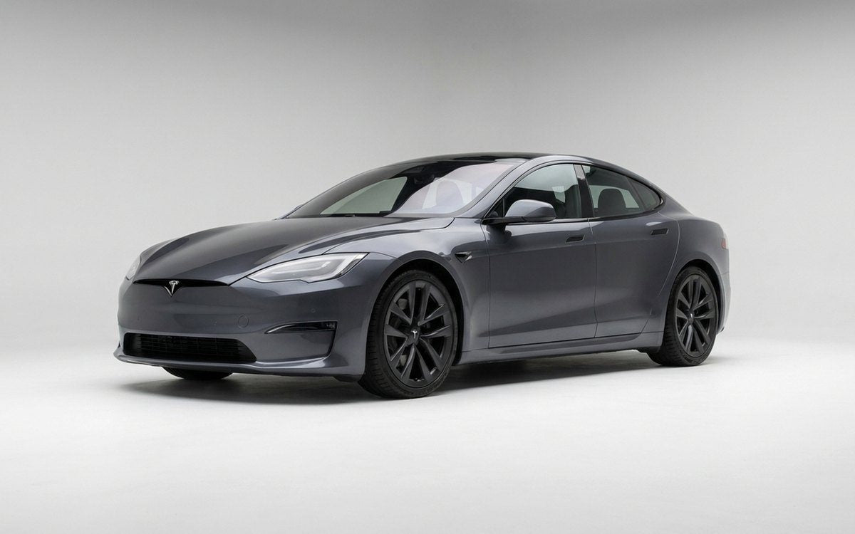 Tesla Model S grise