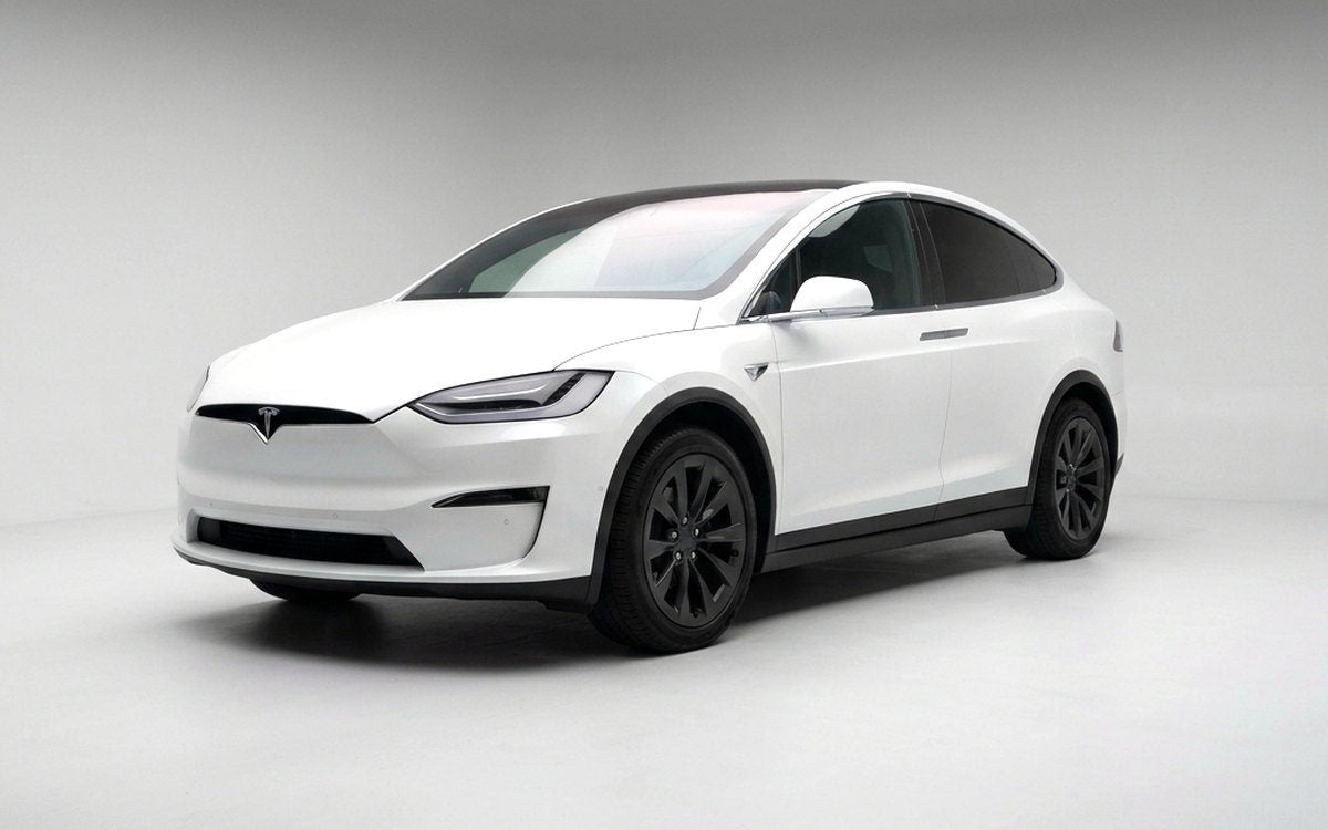 Tesla Model X blanche