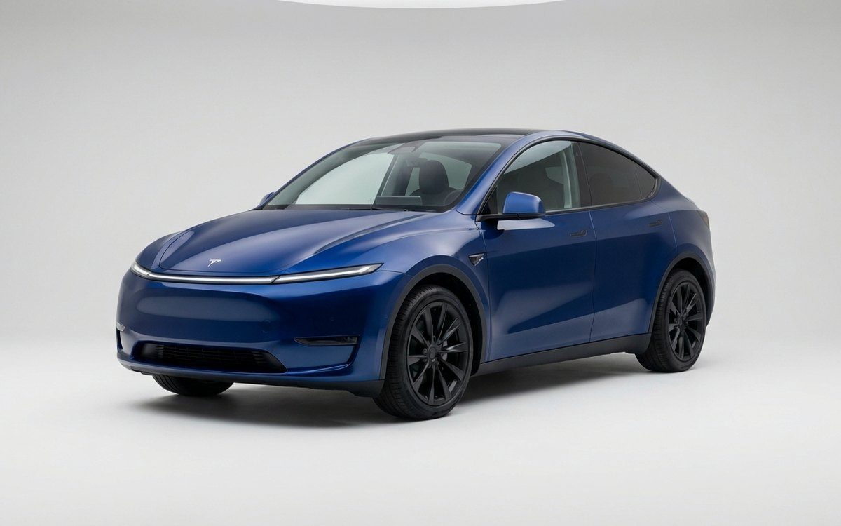 Tesla Model Y Juniper bleue