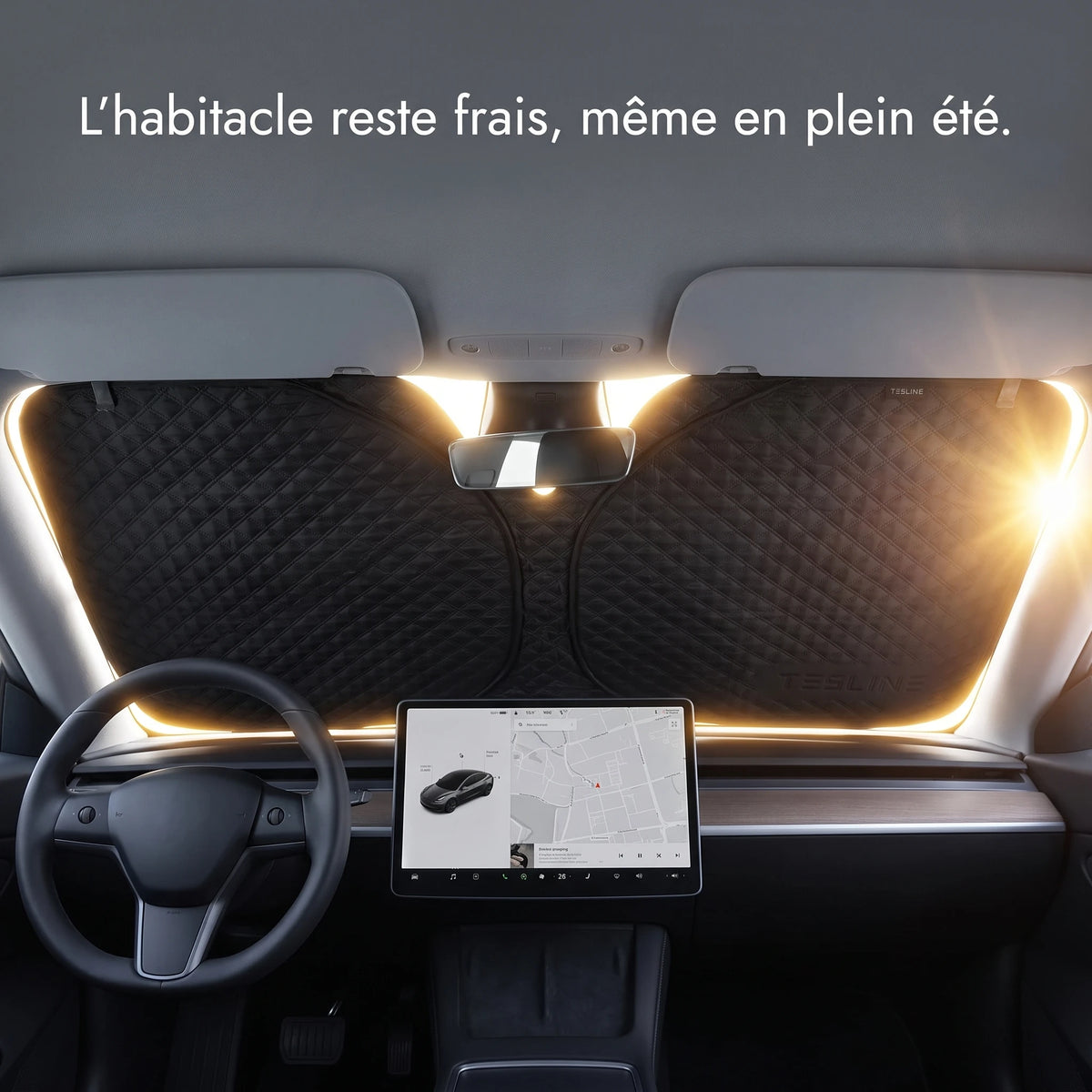 Pack Pare-soleil Complet pour Tesla Model Y — photo 3