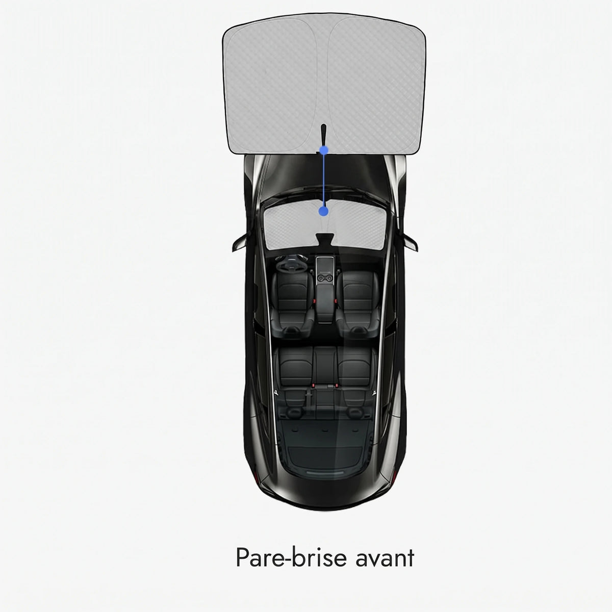 Pack Pare-soleil Complet pour Tesla Model Y — photo 12