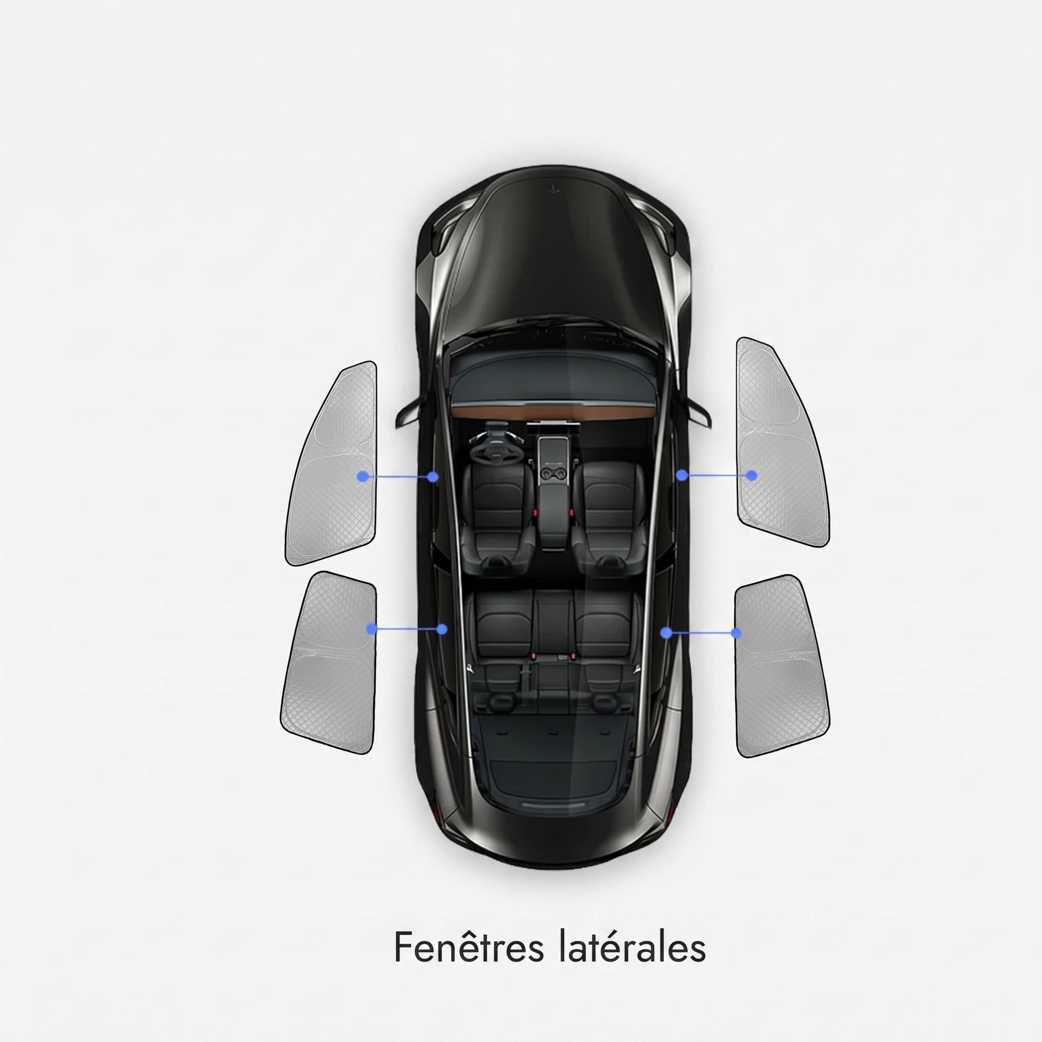 Pack Pare-soleil Complet pour Tesla Model Y — photo 13